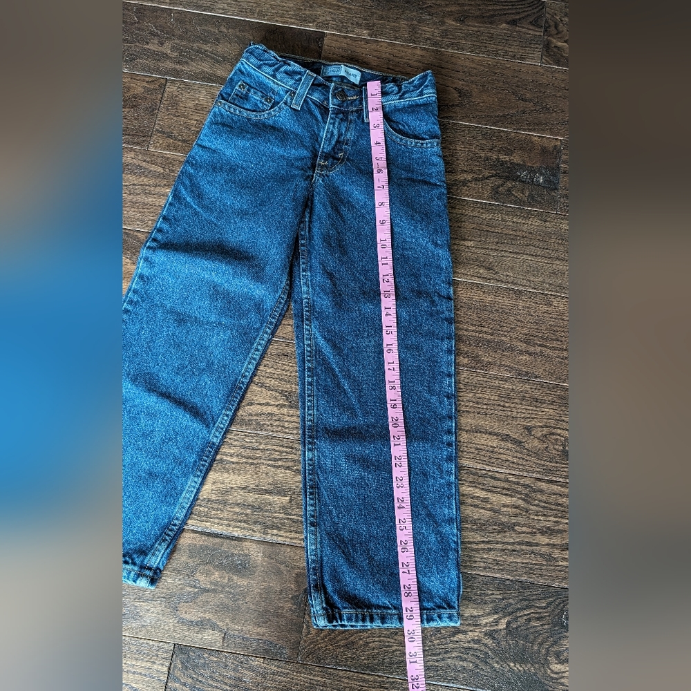 Levi's Youth Denim Jeans Wide Leg Straight Fit - Picture 8 of 9